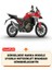 Reflektörlü Gri Dikişli Ducati Multistrada V4 S Pro Arka Çanta Uyumlu Branda Motosiket Brandası Motor Örtüsü Çadır Su Geçirmez Motosiklet Kılıfı Motor Brandası 2