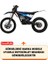 Reflektörlü Gri Dikişli Lectrıc Motıon Escape Xr Pro Arka Çanta Uyumlu Branda Motosiket Brandası Motor Örtüsü Çadır Su Geçirmez Motosiklet Kılıfı Motor Brandası 2