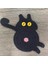 Kedi Popolu Örgü Bardak Altlığı (Yurt Dışından) 1