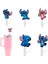 Termos Pipet Koruyucu 2 Adet Stitch Pipet Koruyucu Silikon Pipet Kılıfı Pipet Tıpası 3