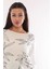 Kadın Desenli Bluz 3331 Ekru 3