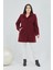 Kadın Büyük Beden Klasik Yaka Kaban 2