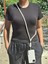 EKRU PARACORD TELEFON ASKISI CROSSBODY(AYARLANABİLİR) TÜM KILIFLARA UYUMLU 3
