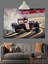 Formula Yarış Arabası Dekoratif Kanvas - Mdf Ahşap Tablo 5