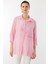 Kadın Iç Atletli Düğmeli Bluz 3350 Pembe 1