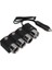 1508 12-24V Çift USB Girişli 120W 80CM Kablolu 3'lü Araç Çakmak Çoklayıcı 5