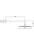 Ar Olympos Tepe Duş Başlığı (Ø 250 Mm) Duvardan Borulu (L=388 Mm) 102145086 2