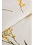 Loretta Çift Kişilik %100 Pamuk Beyaz Çiçek Desenli 4 Parça Pike Takımı 200x220 cm 9