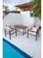 Metal Bahçe Takımı, Balkon Seti, Kafe Koltuğu, Bekleme Alanı Koltuğu, Oturma Grubu 1 + 1 + 2 + 3 + M 2
