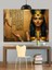 Mısır Kraliçesi Portre Dekoratif Kanvas - Mdf Ahşap Tablo 2