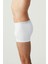 Erkek 3&#039; Lü Beyaz Pamuklu Kutulu Boxer - Beyaz - BCP1.80L09H7D-S 4