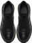 Erkek Siyah Bağcıklı Deri Casual Sneaker 25WFD677818 7