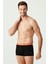 Erkek Siyah 3 Lü Kutulu Boxer - Siyah - BCP1.80D25R3F-XL 2