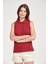 Kadın Regular Fit Kolsuz Polo 3
