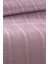 %100 Pamuk Çift Kişilik Kopanaki Dantelli Waffle Pike 210x230 cm-Lila 8