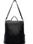 Kadın Siyah Uzun Askılı Casual Sırt Çantası 25WBD250214 5