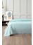 Çift Renkli Kopanaki Dantelli Çift Kişilik Waffle PIKE-210X230 Cm-Petek Pike 6