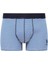 Erkek Saks-Lacivert-Baskılı 3 Lü Kutulu Boxer - Çoklu Renk - BCP1.80V50B4H-2XL 4