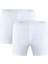 Erkek Boxer 2 Düğme Detaylı Pamuk-Modal 2&#039;LI Beyaz - Beyaz - Bcp1.loıngbboux-Be-L 1