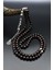 Doğal Garnet Taşlı 99'lük Tesbih Metal Püsküllü 6mm Küre Kesim 902263 1