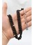 Doğal Garnet Taşlı 99'lük Tesbih Metal Püsküllü 6mm Küre Kesim 902263 4