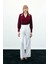 Aksesuar Detaylı Bodysuit Bluz - Bordo 2