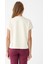 Taş Kısa Kollu Bisiklet Yaka Şerit Detaylı Örme Tişört 5