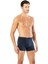 Erkek Penye Boxer Lastikli Renk - Lacivert 6&#039;LI Paket Büyük Beden - BCP1.KOPTAP10P09BTL-LAC-2XL 1