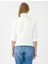 Ekru Balıkçı Yaka Kolsuz Triko Süveter 5