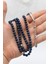 Doğal Lapis Lazuli Taşlı 99'lük Tesbih Metal Püsküllü 6mm Küre Kesim 902266 4