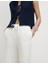 Lyocell Wide Leg Crop Pantolon 7