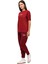 Wl 11BUD BTS-K16 5pr Bordo Kadın Kısa Kol T-Shirt 3
