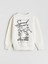 Lcw Kids Ekru Bisiklet Yaka Erkek Çocuk Sweatshirt 1