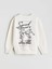 Lcw Kids Ekru Bisiklet Yaka Erkek Çocuk Sweatshirt 4