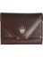 Akorde Kahverengi Hakiki Deri Kartlık 1