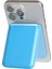 Kickstand Standlı Mavi Magnetik Yapıştırmalı Mıknatıslı Kartlık 1