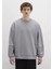 Bisiklet Yaka Gri Sweatshirt 0S10404-70076 3