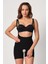 Siyah Mı Emay 2834 Göğsü Açık Ferumalı Tül Popo Boy Lazer Korse 3