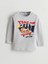 Lcw Kids Gri Beli Lastikli Baskılı Erkek Çocuk Pijama Takım 2