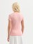 Kadın Regular Fıt Tişört-Pembe 4