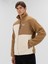 Winter Essentials Krem Erkek Full Zip Sherpa Sweat 2
