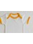 5 Li Set Organik %100 Pamuk Sarı Biyeli 0-3 Aylık 3 Yaş Arası Kız Erkek Unisex Çıtçıtlı Body Zıbın 2