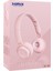 120 Saat Bekleme Süreli V5.0 Kulak Üstü Bluetooth Kulaklık Pembe BLT-150 2