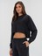 Cool Relax Wmn Antrasit Kadın Crop Sweatshirt 2