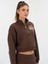 Bronx Nyc Kahverengi Kadın Sweatshirt 3