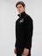 Bronx Nyc Half Zip Regular Siyah Erkek Sweatshirt 3