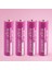 4 Adet 18650 Pembe Renk Şarjlı Batarya Pil 3.7V 1200MAH Li-Ion Uzun Ömürlü Yüksek Kapasiteli Şarj 1
