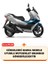 Reflektörlü Gri Dikişli Cf Moto Cf 150 Pro Branda Motosiket Brandası Motor Örtüsü Çadır Su Geçirmez Motosiklet Kılıfı Motor Brandası 2