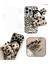 iphone Uyumlu Zebra Desenli ve Peluş Çanta Çarmlı Telefon Kılıfı 1