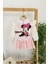 Minnie Mouse Baskılı Fırfır Kol Sweatshirt ve Pileli Etekli Kız Çocuk 2’li takım - Pembe 1